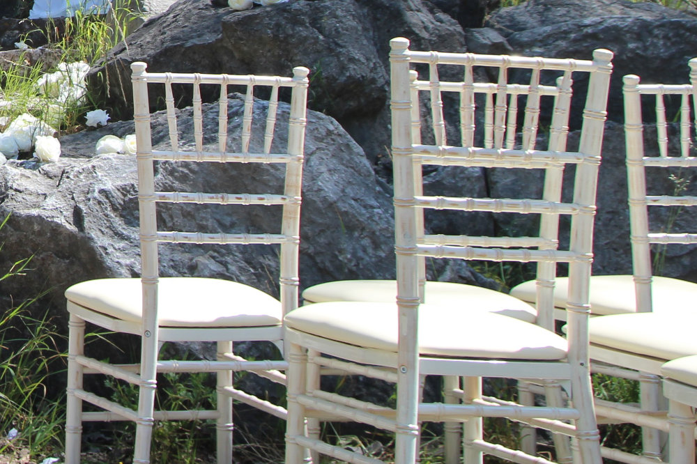 Svatební židle Chiavari